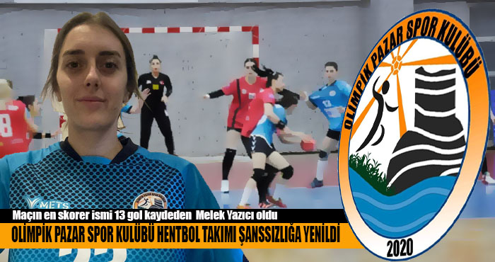  13 gol kaydeden Olimpik Pazarspor'un oyuncusu Melek Yazıcı oldu.