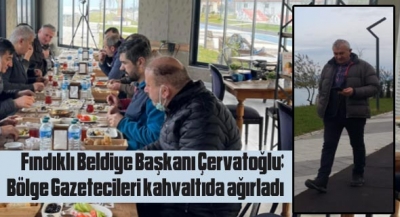 Başkan Çervatoğlu Gazetecilerle Kahvaltıda buluştu