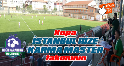 Kupa İSTANBUL RİZE KARMA MASTER takımının