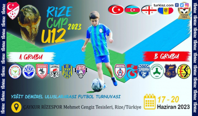 U12 Rize Cup 2023 Yiğit Demirel Uluslararası Futbol Turnuvası